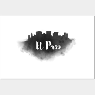 El Paso watercolor Posters and Art